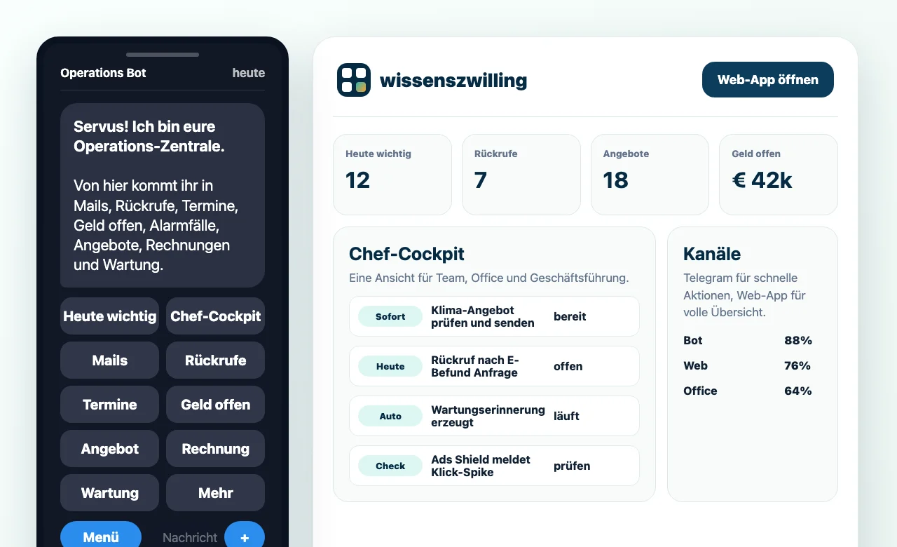 Wissensbasis und KI-Assistent